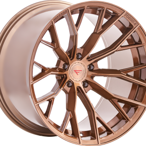 20″ FERRADA WHEELS F8-FR9 BRUSHED COBRE FINISH FLOW FORM RIMS