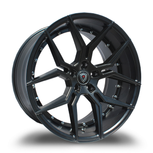 20″ MARQUEE WHEELS M1000 SATIN BLACK FINISH RIMS