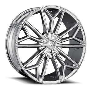 22*8.5″ VCT WHEELS VIPER CHROME FINISH RIMS