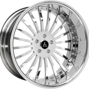 24″ ARTIS FORGED CORONADO CHROME FINISH RIMS