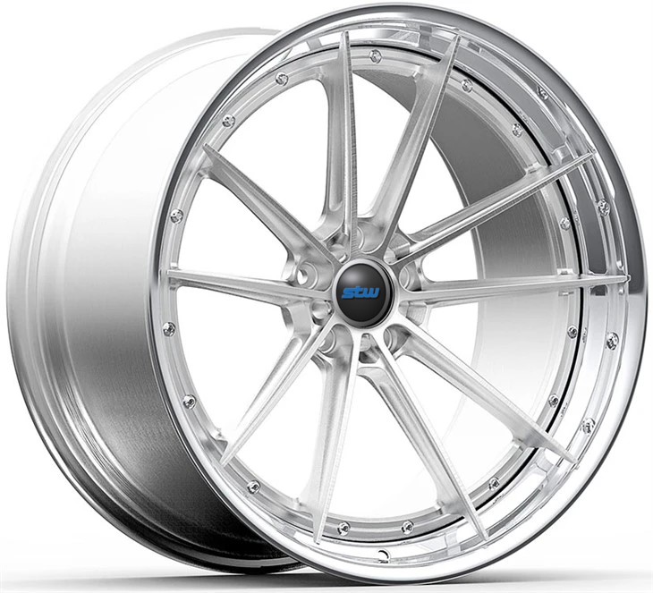 Tuning Style Custom 2-PC Forged Wheels Of 18x9.0 And 18x10 For Mercedes C220 1994 Year