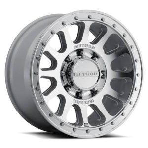18″ METHOD WHEELS MR709 HD MACHINED FINISH RIMS
