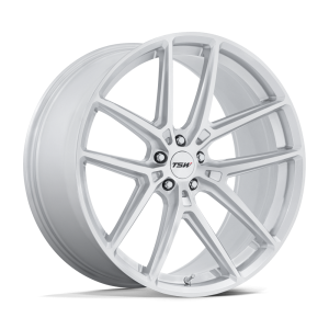20″ TSW WHEELS TW006 IMOLA GLOSS SILVER MACHINED FACE FLOW FORMED RIMS