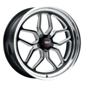 18″ WELD LAGUNA STREET GLOSS BLACK MILLED