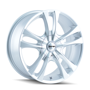 17″ TOUREN WHEELS TR22 | 3222 HYPER SILVER FINISH RIMS