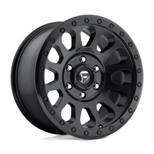 17″ FUEL WHEELS D579 VECTOR MATTE BLACK FINISH OFF-ROAD RIMS