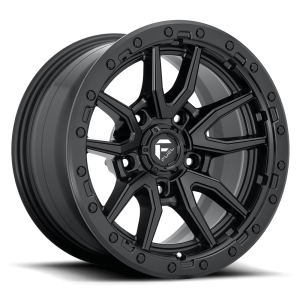 18″ FUEL WHEELS D679 REBEL MATTE BLACK 5-LUG OFF-ROAD RIMS