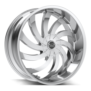 20″ STRADA WHEELS FLAME CHROME RIMS