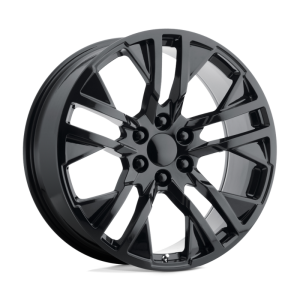 22″ PERFORMANCE REPLICAS WHEELS PR187 GLOSS BLACK RIMS