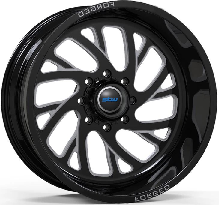 8 Holes Gloss Black 2-PC Forged Wheel