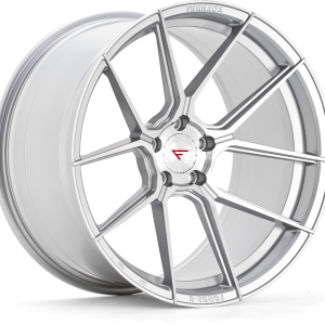 20″ FERRADA WHEELS F8-FR8 SILVER MACHINED FLOW FORMED FINISH RIMS