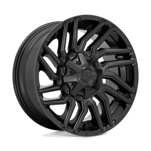 20″ FUEL WHEELS D775 TYPHOON MATTE BLACK OFF-ROAD RIMS