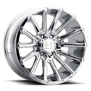 20″ HOSTILE WHEELS H123 TYPHOON CHROME FINISH RIMS