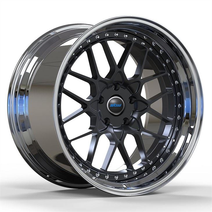Audi RS6 21x10.5 Polished Custom 2-PC Forged Alloy Rims 5x112 H-PCD