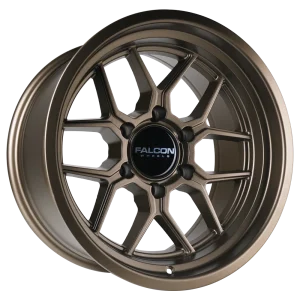 17″ FALCON OFF-ROAD WHEELS TX1 APOLLO MATTE BRONZE FLOW FORMED FINISH RIMS