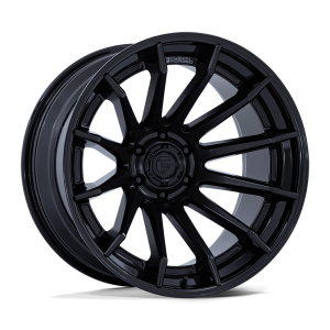 24″ FUEL WHEELS FC403 BURN MATTE BLACK GLOSS BLACK LIP OFF-ROAD FUSION FORGED RIMS