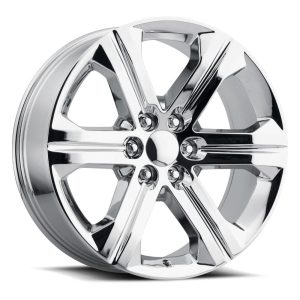 22″ FACTORY REPRODUCTION GMC SIERRA WHEELS FR 47 CHROME FINISH RIMS