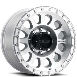 20″ METHOD WHEELS MR315 MACHINED CLEAR COAT FINISH RIMS