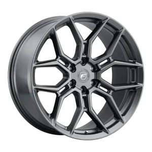 22″ FORGESTAR WHEELS X12 SANTIN ANTHRACITE FINISH RIMS 6X135 ET30 LIMITED SALE