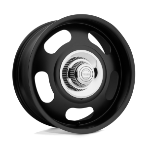 17″ AMERICAN RACING WHEELS VINTAGE VN506 SATIN BLACK RIMS