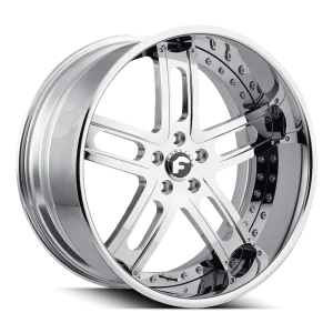 22″ FORGIATO WHEELS ESTREMO CHROME FORGED FINISH RIMS