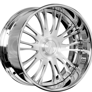 20″ ARTIS FORGED WHEELS FROST XL BRUSHED FACE CHROME LIP FINISH