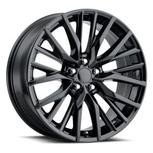 20″ FACTORY REPRODUCTIONS WHEELS FR80 LEXUS RX F-SPORT GLOSS BLACK FINISH RIMS