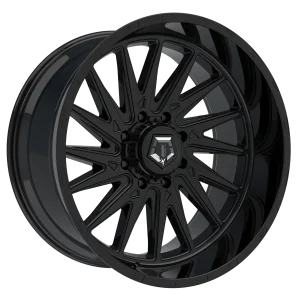 18″ TIS WHEELS 547B BLACK FINISH RIMS