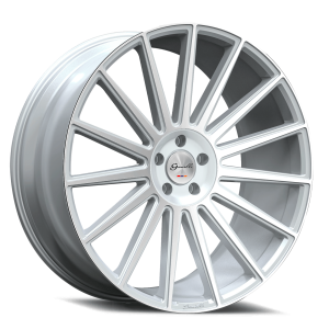 26″ GIANELLE WHEELS VERDI GLOSS SILVER MACHINED FINISH RIMS 6X139