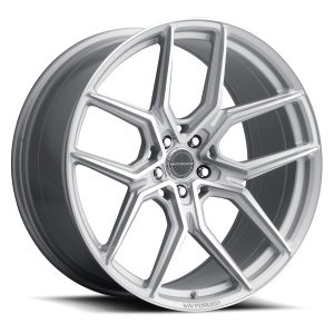 20″ MV FORGED WHEELS MVF-5 DIAMOND SILVER FLOW FORM RIMS