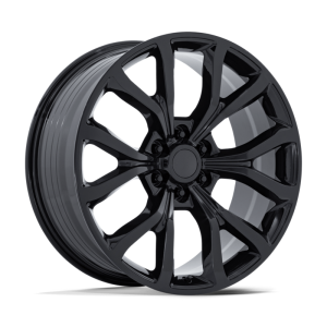 22″ PERFORMANCE REPLICAS WHEELS PR230 GLOSS BLACK RIMS