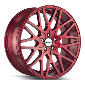 20″ SHIFT WHEELS FORMULA CANDY RED RIMS