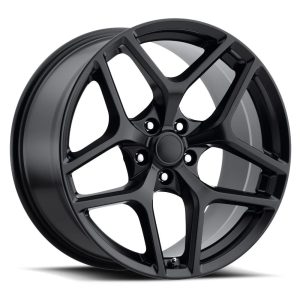 20″ FACTORY REPRODUCTION Z28 CHEVY CAMARO WHEELS FR 27F SATIN BLACK FINISH RIMS