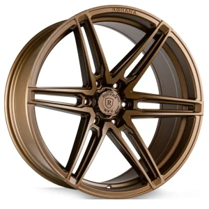 20″ ROHANA WHEELS RFV1 MATTE BRONZE FLOW FORMED FINISH RIMS