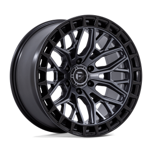 22″ FUEL WHEELS FC869 SIGMA MATTE GUNMETAL MATTE BLACK LIP OFF-ROAD RIMS