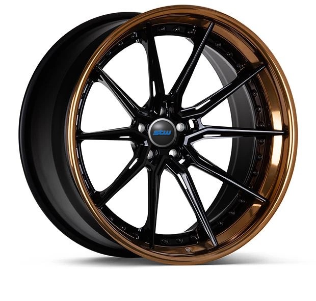 Audi R8 5x112 Custom 3-PC Forged Alloy Rims Staggered 19 20 And 21 Inches