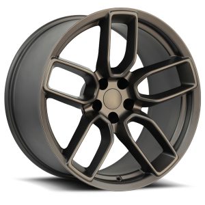 20″ FACTORY REPRODUCTION DODGE WIDEBODY WHEELS FR 74 BRONZE FINISH RIMS