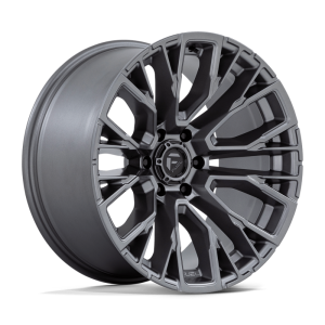20″ FUEL WHEELS D848 REBAR 6 MATTE GUNMETAL OFF-ROAD RIMS