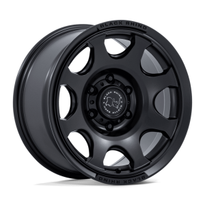 18″ BLACK RHINO WHEELS TEMBO BR037 MATTE BLACK FINISH OFF-ROAD RIMS