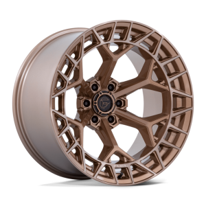 17″ FUEL WHEELS FC873 CHARGER PLATINUM BRONZE 6-LUG OFF-ROAD RIMS