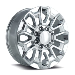 22″ FACTORY REPRODUCTION HIGH COUNTRY 2500 WHEELS FR 277 CHROME FINISH RIMS