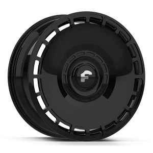 20″ FORGIATO WHEELS CARBONI-M GLOSS BLACK XL FLOATING CAPS FORGED FINISH RIMS
