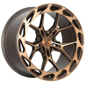 19″ ROHANA WHEELS RFX19 MACHINED BRONZE FLOW FORMED FINISH RIMS