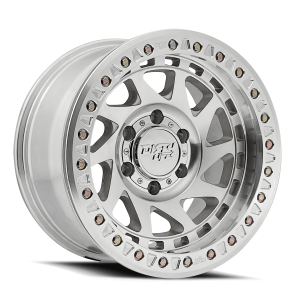 17″ DIRTY LIFE WHEELS ENGIMA RACE 9313 MACHINED OFF-ROAD RIMS