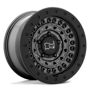 18″ BLACK RHINO WHEELS BARRICADE GUNBLACK FINISH BLACK ROCK GUARD OFF-ROAD RIMS