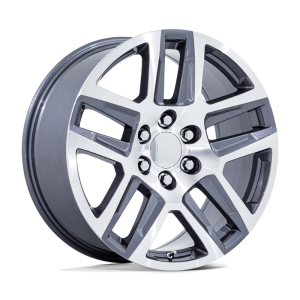 20″ PERFORMANCE REPLICAS WHEELS PR166 HYPER SILVER RIMS