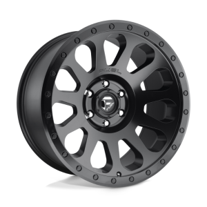 20″ FUEL WHEELS D579 VECTOR MATTE BLACK OFF-ROAD RIMS