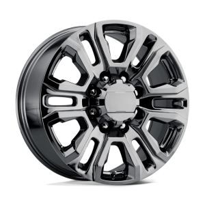 20″ PERFORMANCE REPLICAS WHEELS PR207 BLACK CHROME RIMS