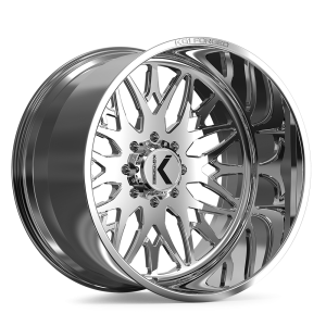 22″ KG1 FORGED WHEELS TRIDENT KF039 POLISHED FINISH RIMS