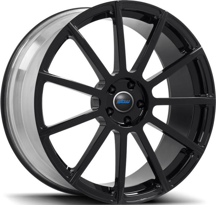 Hyper Black 1PC Forged Wheel Rims